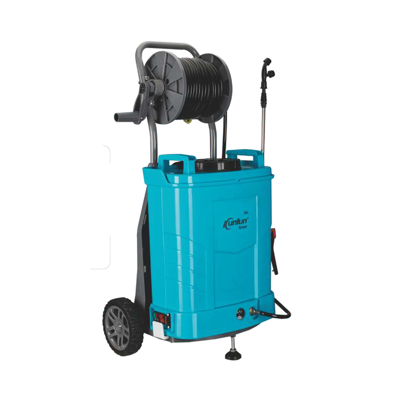 KF-25C-8 25 Liters handcart trolley cordless electric battery sprayer
