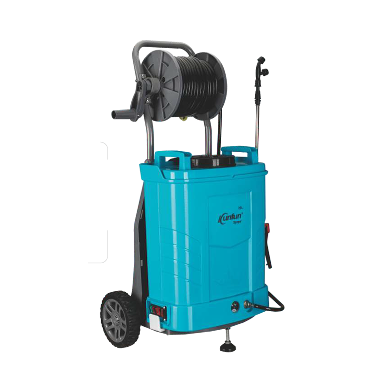 KF-25C-8 25 Liters handcart trolley cordless electric battery sprayer